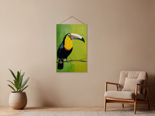 Malen nach Zahlen – Tropischer Tukan