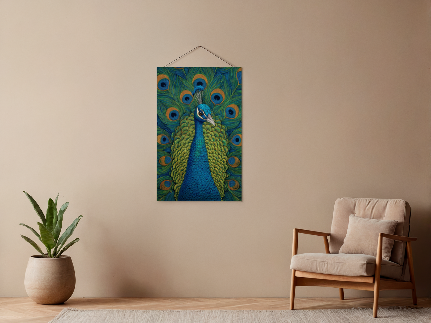 Paint by Numbers – Proud Peacock