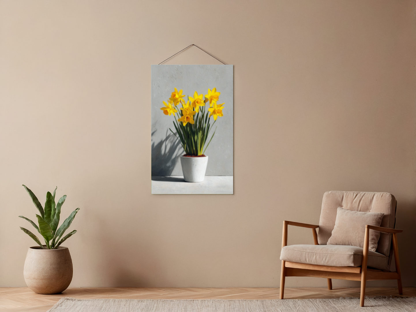 Paint by Numbers – Yellow Daffodils
