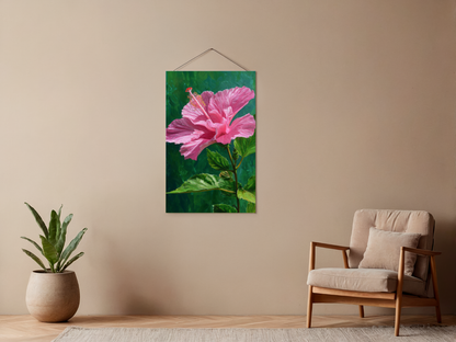 Paint by Numbers – Pink Hibiscus