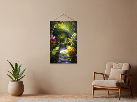 Malen nach Zahlen – Romantischer Rosenweg