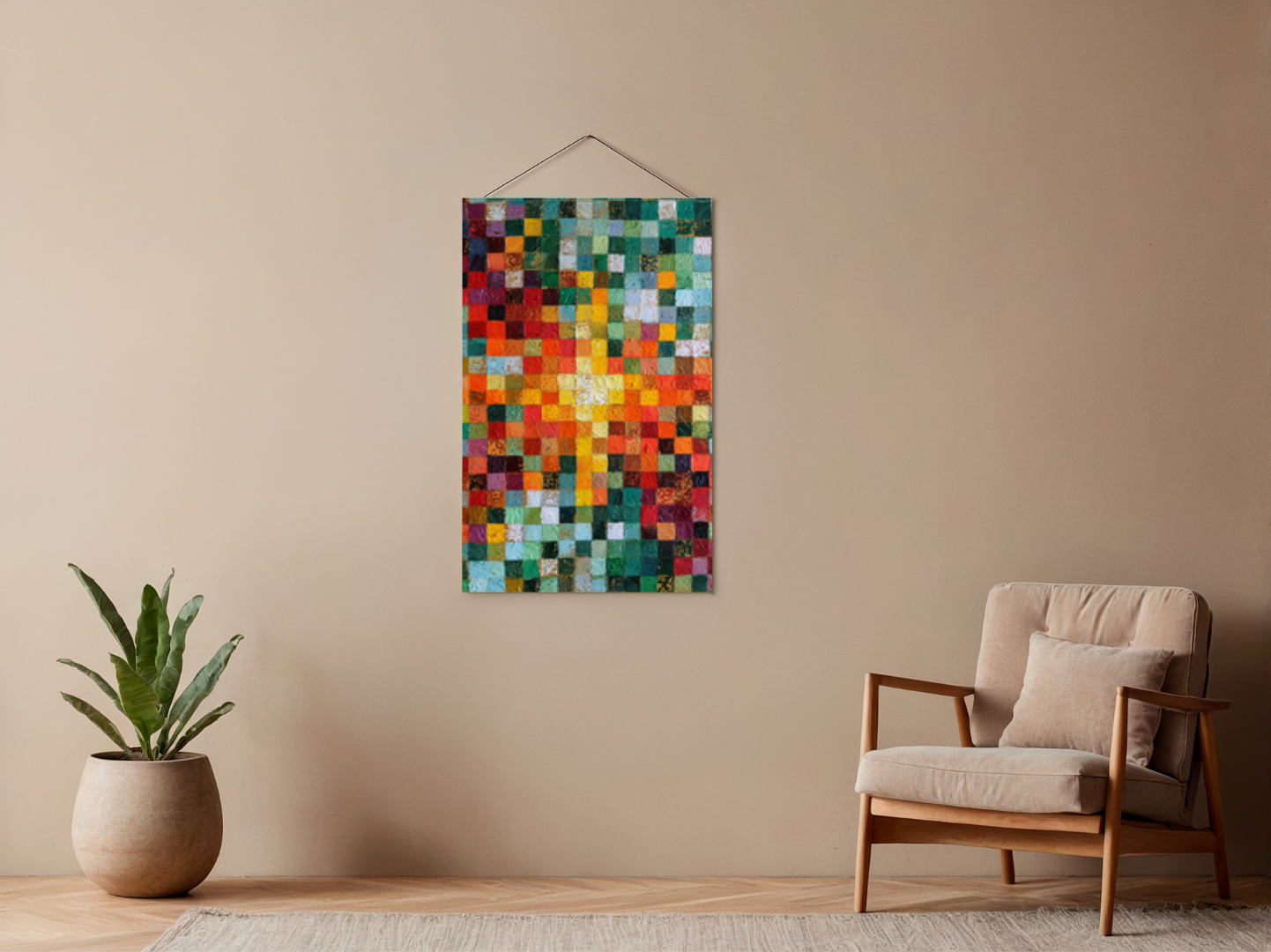 Paint by Numbers – Bauhaus Composition
