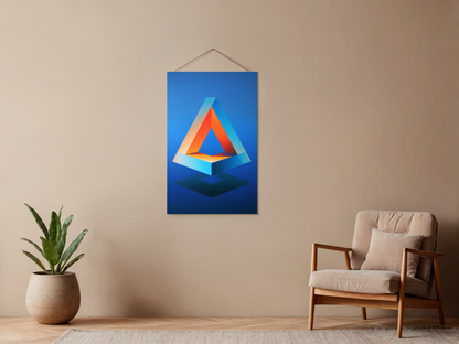 Paint by numbers – Penrose triangle