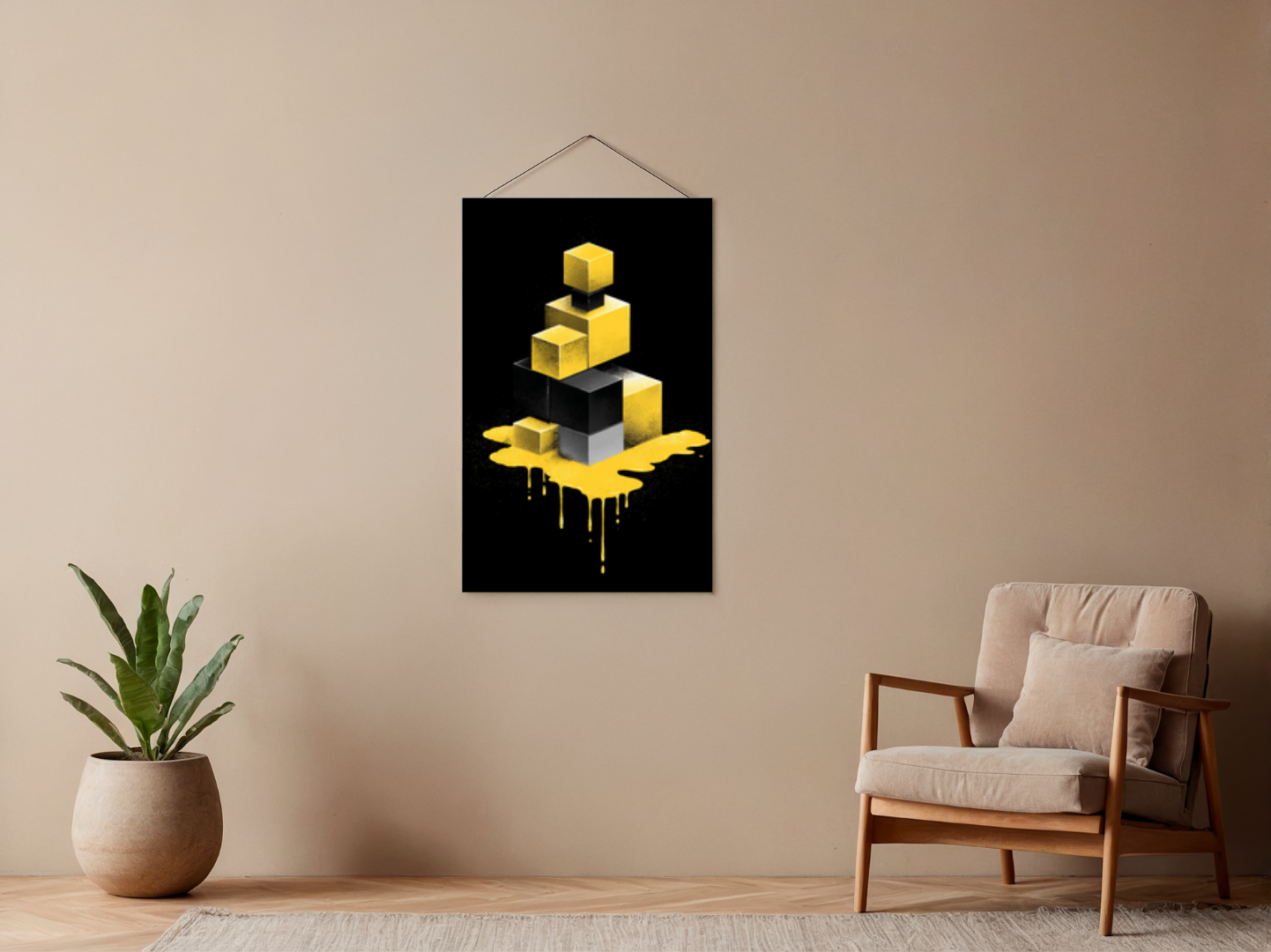 Paint by Numbers – Melting Cubes