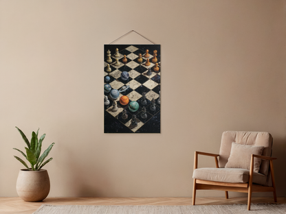 Paint by Numbers – Cosmic Chessboard