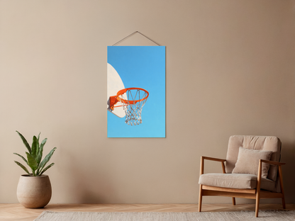 Paint by numbers – basketball hoop