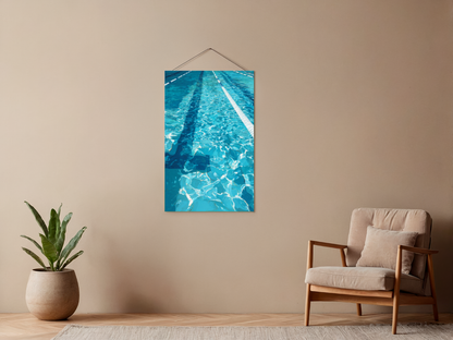 Paint by numbers – Pool water reflection