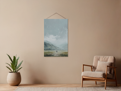 Malen nach Zahlen – Trail Runner in den Bergen