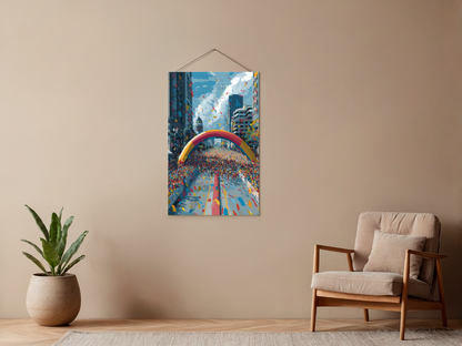 Malen nach Zahlen – Marathon – Der Start