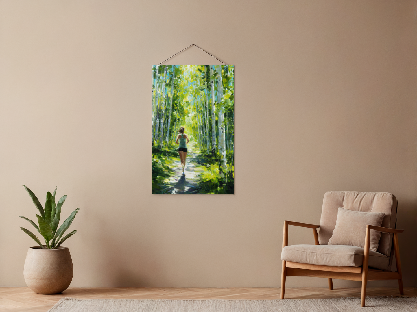 Paint by Numbers – Birch Forest