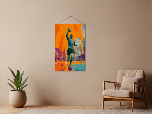 Malen nach Zahlen – Marathon – Verpflegungsstation