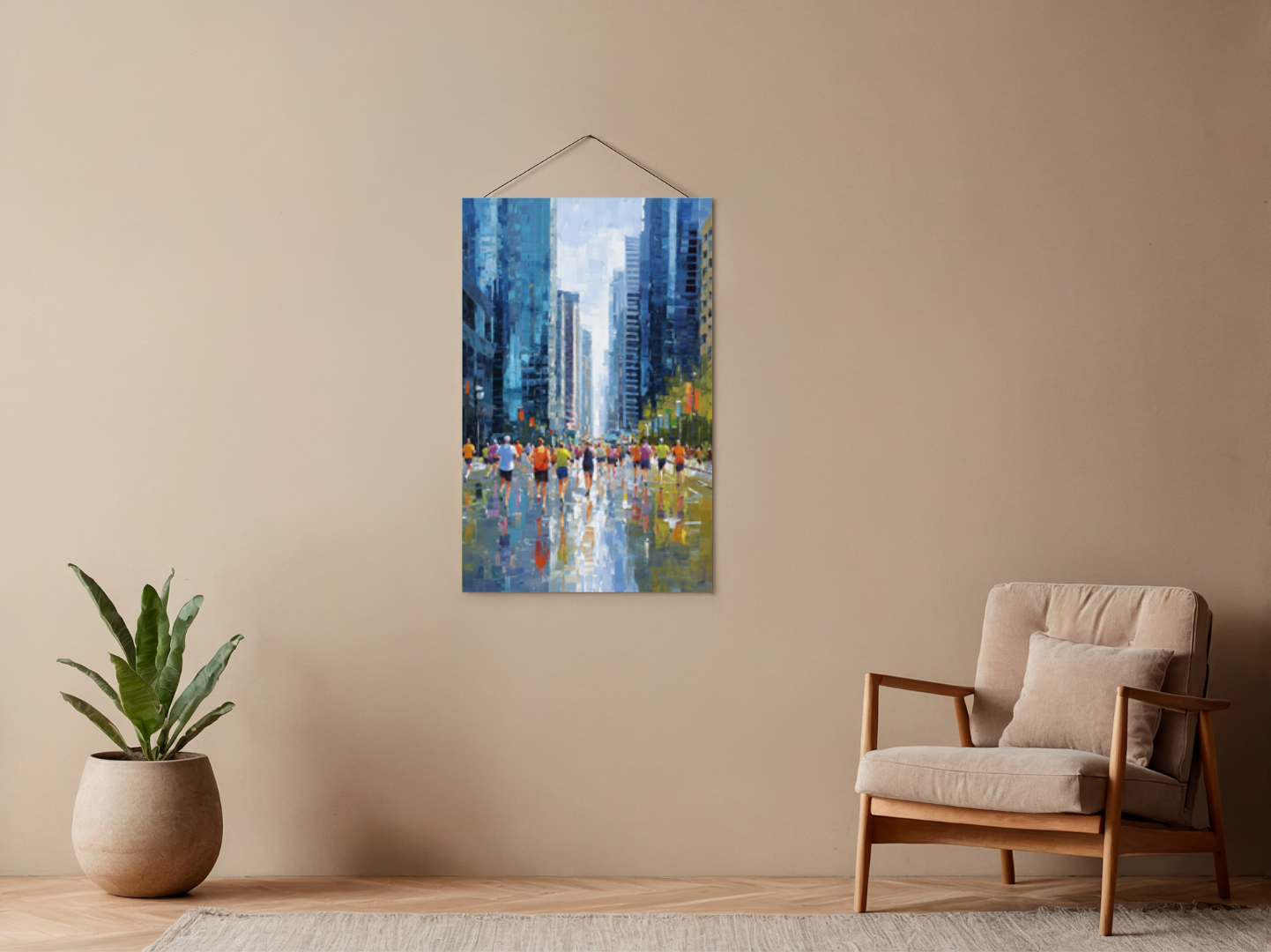 Paint by Numbers – Marathon Runners