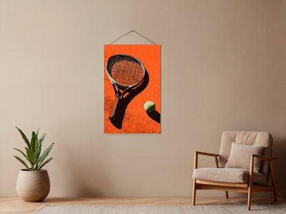Paint by numbers – Tennis on the clay court