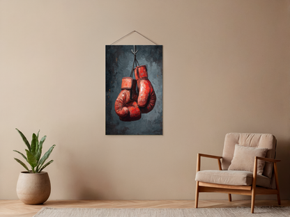 Paint by numbers – boxing gloves