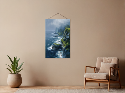 Paint by Numbers – Glowing Mountain Peaks