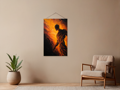Paint by Numbers – Fire Elemental