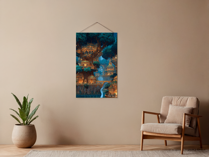 Paint by Numbers – Luminous Tree City