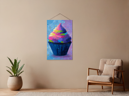 Paint by Numbers – Galaxy Cupcake