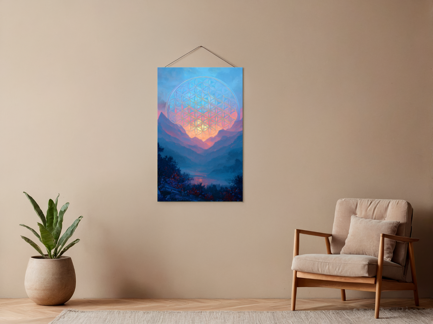 Paint by Numbers – Flower of Life