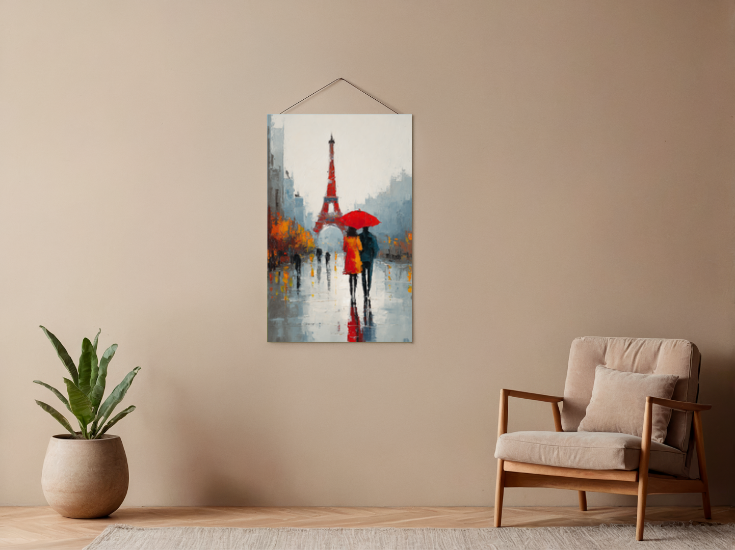 Paint by Numbers - Paris in the Rain