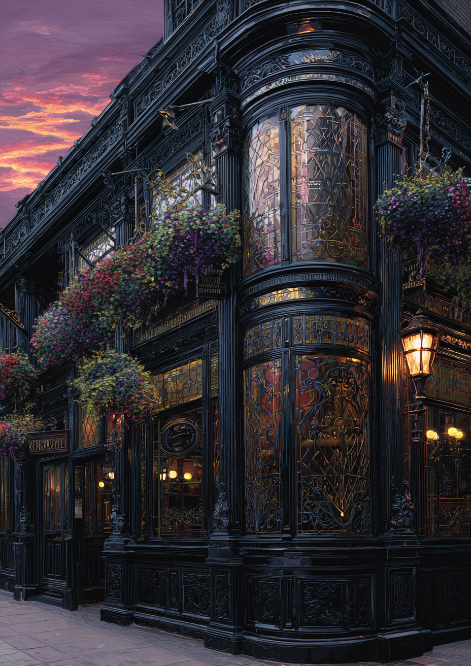 Malen nach Zahlen – Magnificent Victorian Pub