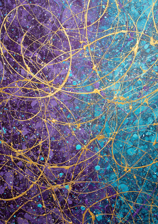 Malen nach Zahlen – Fließende Energie