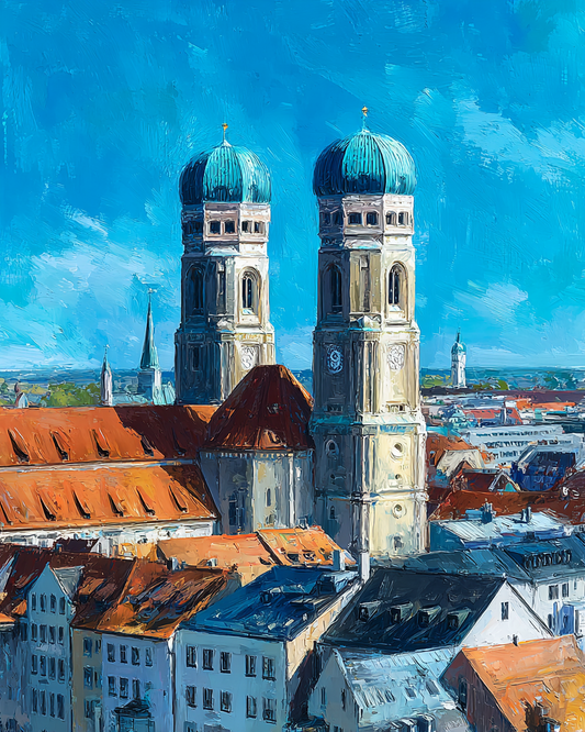 Malen nach Zahlen – Dresdner Frauenkirche