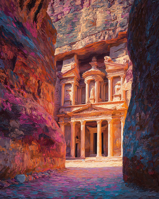 Malen nach Zahlen – Petra Schatzkammer