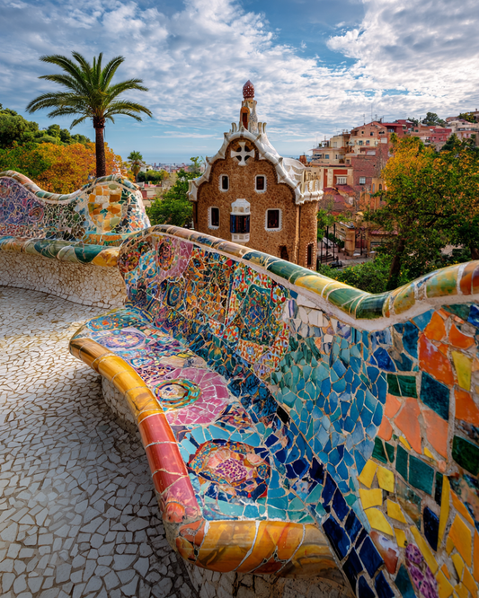 Paint by Numbers – Colorful Sun Mosaic