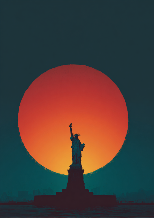 Malen nach Zahlen – Freiheitsstatue