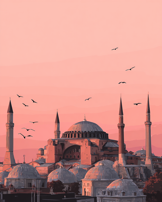 Malen nach Zahlen – Hagia Sophia