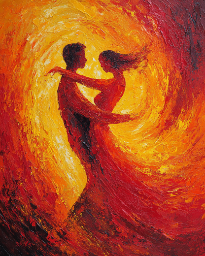 Paint by Numbers - A Dance in a Riot of Color